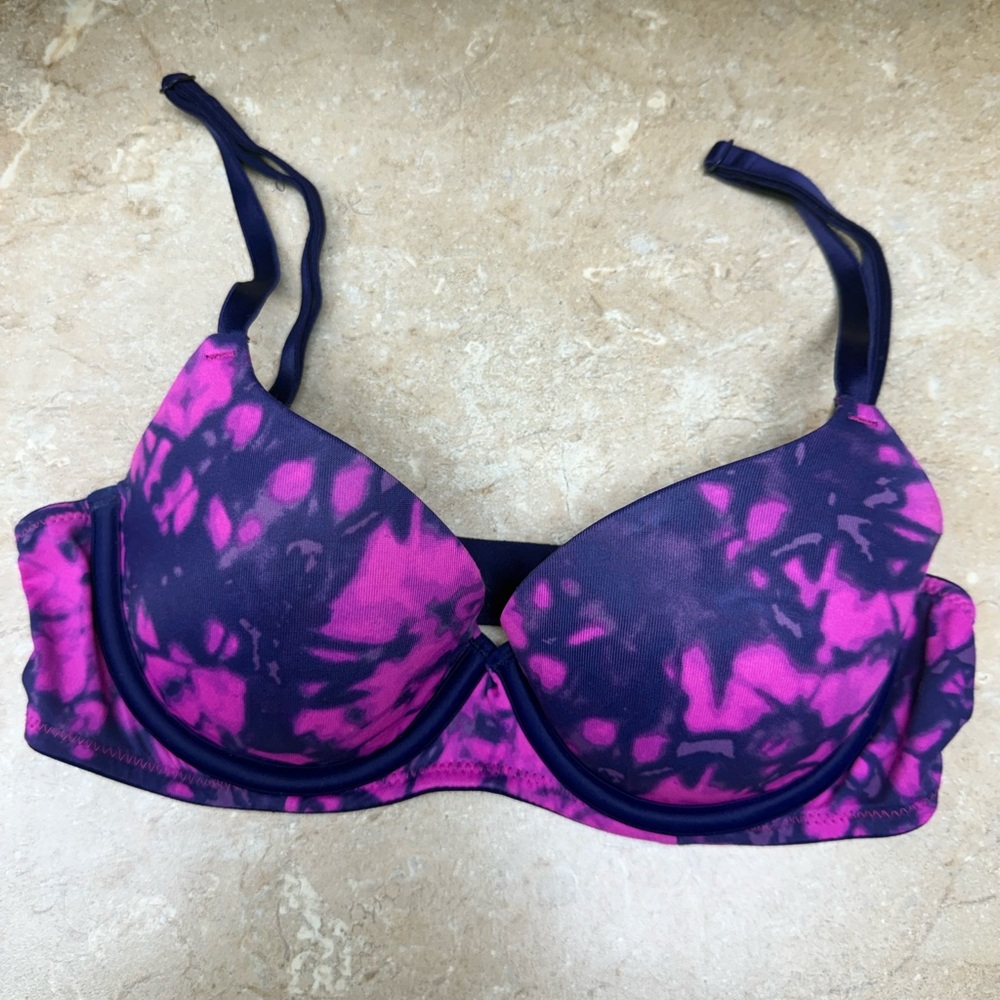 Victoria's Secret Pink and Purple Bra - Picture 1 of 6